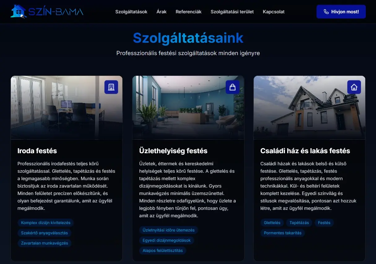 képernyőkép a hologamfilm.hu weboldalról